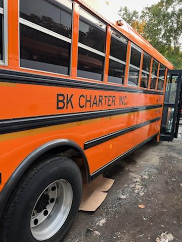 BK Charter Inc. 44-passenger school bus exterior